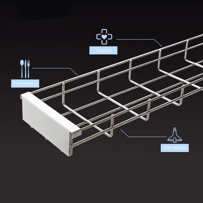 316 Stainless Steel Wire Mesh Cable Tray